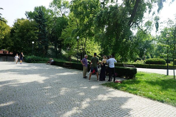 Żeromski-parken i Warszawa