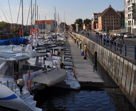 Havnen er et centralt sted i den gamle by