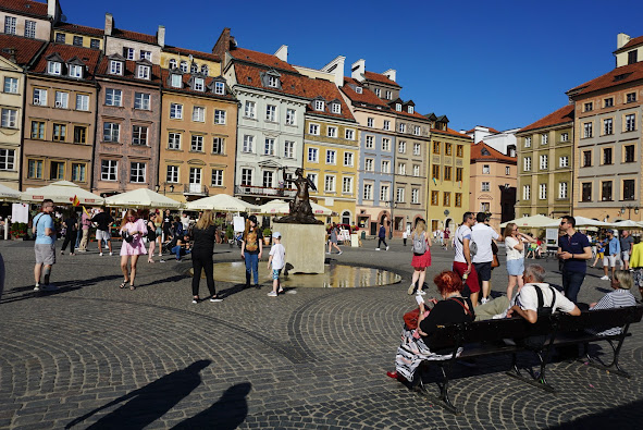 Som alt andet her er Rynek genopbygget efter 2. Verdenskrigs ødelæggelser