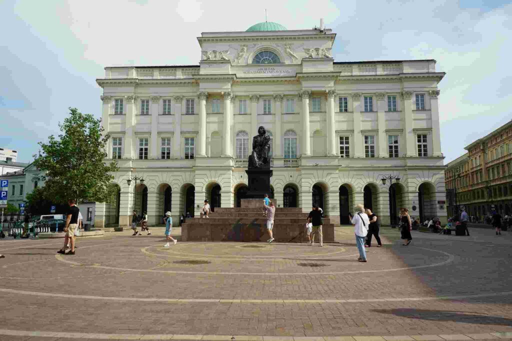 Det polske Videnskabernes Akademi med turguide i Warszawa