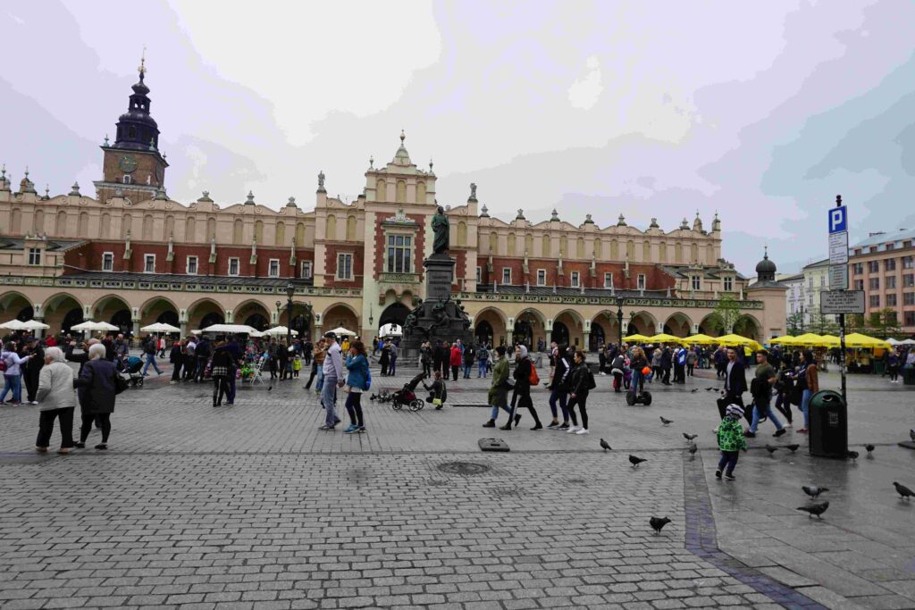 Turistguide i Kraków med en masse stemning