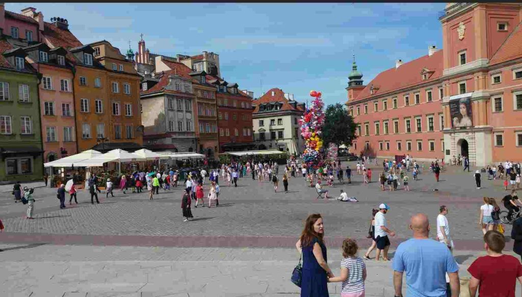 Kongeslottet i Warszawa med turguide i Warszawa